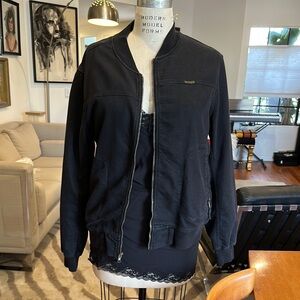 Unisex True Relgion Black Bomber Jacket XL